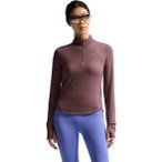 Nike Swift Dri-Fit Half-Zip Damen Laufshirt ( Flieder S Größe,)