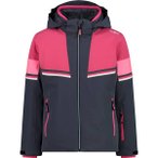 CMP Kinder Jacke KID G JACKET SNAPS HOOD, Größe 116 in Grau