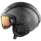 Casco SP-6 Visier Skihelm ( Schwarz 52-54 Größe,)