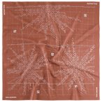 Salomon - Bandana GFX - Halstuch Gr One Size braun