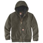 Carhartt - Duck Active Jacket - Freizeitjacke Gr S braun