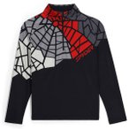 SPYDER Herren Longsleeve VITAL 1/2 ZIP, Größe XXXL in Schwarz