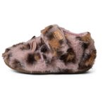 Living Kitzbühel - Kid's Lotte Leopard Klettschuh - Hausschuhe 25 braun