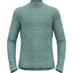 ODLO Herren Unterjacke Midlayer full zip FLI, Größe XXL in Grau