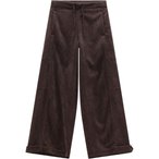 Jeanne Baret Faroe Wide Leg Hose Damen  Jeans & Freizeithose braun Größe M Lif