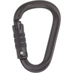 Austrialpin HMS Rondo 3-Way Selfie Karabiner  Karabiner schwarz Größe One Size