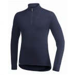 Woolpower - Zip Turtleneck 400 - Longsleeve Gr XXS blau
