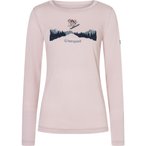 Super.Natural Bergzeit Air Time  Damen  Longsleeves Merino rosa Größe XS Trekk
