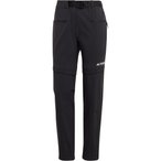 adidas Terrex Utilitas Zip Off Hose Damen  Zip-Hosen schwarz Größe XL Trekking
