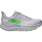 HOKA Herren Laufschuhe CLIFTON 10, Größe 45 ⅓ in Silber