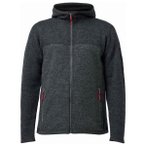 Ivanhoe of Sweden - Ron Hood - Merinohoodie Gr XXL schwarz/grau
