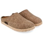 Haflinger - Manhattan - Hüttenschuhe 36 beige/braun