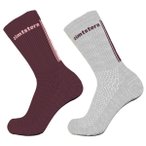 Zimtstern - Starsockz 2-Pack - Multifunktionssocken 44-47 grau
