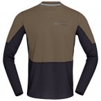 Norrøna - Senja Equaliser Lightweight Long Sleeve - Laufshirt Gr L braun