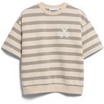 Armedangels Bamikaa Stripe Sweat  Damen  T-Shirts beige Größe XS Lifestyle  Ha