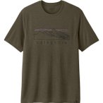 Patagonia Capilene Cool Trail Herren T-Shirt ( Oliv XXL)