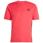 adidas - WE Base 3-Stripes Tee - Funktionsshirt Gr S - Regular rosa