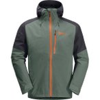 JACK WOLFSKIN Herren Funktionsjacke EAGLE PEAK 2L JKT M, Größe 3XL in Grün