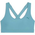 PUMA Damen BH CLOUDSPUN BRA - MID, Größe XS in Blau