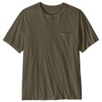 Patagonia - Daily Pocket Tee - T-Shirt Gr S braun