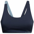 La Sportiva Women's Cosmosis Bra Sport-BH, L, night sky/limestone