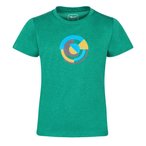 Trollkids Sognefjord  Kinder  T-Shirts tuerkis Größe 104 Trekking  Atmungsakti