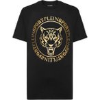 PLEIN SPORT Rundhals-T-Shirt TIGER, Größe XS in Schwarz