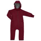 disana - Kid's Zipp-Overall - Overall Gr 50/56 rot