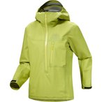 Arc'teryx Alpha SL Anorak Damen  Regenjacke gruen Größe L Trekking  Winddicht 