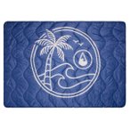 Wave Hawaii - Multifunc Outdoor Blanket D6 - Decke Gr 200 x 140 cm  Blau