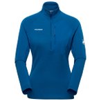 Mammut - Women's Aenergy Light Midlayer Half Zip Pull - Fleecepullover Gr S blau