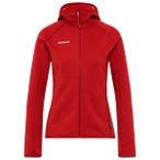 Mammut - Women's Aconcagua Midlayer Hooded Jacket - Fleecejacke Gr M rot