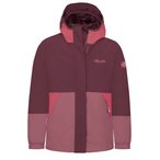 Trollkids Kjerak 3in1  Kinder  Doppeljacke frozen berry-deep ruby Größe 98 Lif