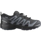 SALOMON Kinder Trekkinghalbschuhe SHOES XA PRO V8 WP J Black/Turbul/Quar, Größ