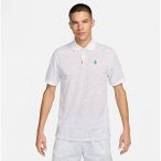 NIKE Herren Polo The Polo Heritage Dri-FIT, Größe S in Weiß