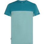 Icebreaker Cool-Lite Sphere III Colour Block  Herren  T-Shirts blau Größe S Tr