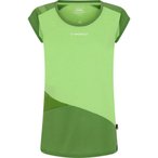 La Sportiva Hold T-Shirt Women lime green/kale/S