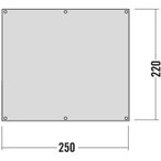 Tatonka 250 x 220 - Zeltunterlage uni