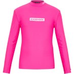 CHIEMSEE Swim-Shirt im Label-Design, Größe XL in Pink