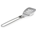 GSI Glacier Stainless Folding Chef Pfannenwender  Camping Kochgeschirr silber Gr