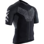 X-BIONIC ® TWYCE 4.0 CYCLING ZIP SHIRT SH SL MEN, Größe M in Schwarz