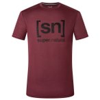super.natural - Logo Tee - T-Shirt Gr S rot