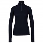 We Norwegians - Women's Tryvann Colblock Zipup - Merinounterwäsche Gr XS schwar