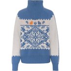 Kari Traa Saga Knit  Damen  Pullover blau Größe S Lifestyle  Atmungsaktiv Meri