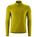 Gonso - Essential Jersey Longsleeve - Radtrikot Gr 3XL gelb/oliv