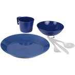 GSI Cascadian 1 Person Geschirr Set  Campinggeschirr blau Größe ONE SIZE