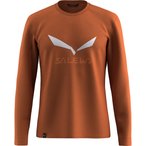Salewa Solidlogo DRY  Herren  Longsleeves braun Größe L Camping  Elastisch