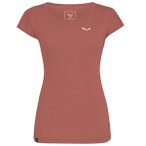 Salewa - Women's Puez Melange Dry S/S Tee - T-Shirt Gr 32 braun