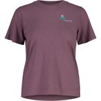 Maloja AdamekM.  Damen  T-Shirts lila Größe XS Lifestyle  Hautfreundlich