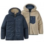 Patagonia - Boy's Reversible Ready Freddy Hoody - Winterjacke Gr S blau